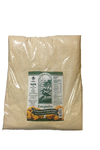 Everglades 5 lb Pre-Seasoned All Purpose Breading Mix Bag