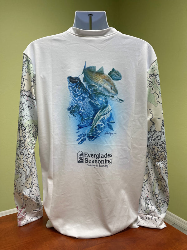 Everglades Sportswear Mesh Yellow Snook Fishing Shirt - Everglades Foods,  Inc.
