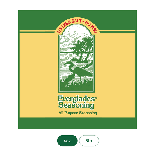 Everglades 1/3 Less Salt - No MSG Seasoning