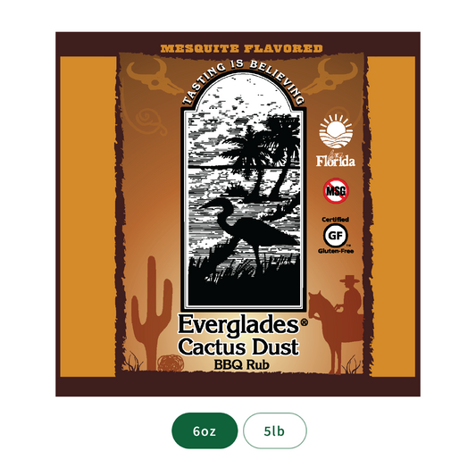 Everglades Cactus Dust BBQ Rub Seasoning