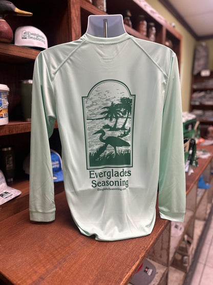 Everglades Sportswear Seafoam Green with Everglades Logo