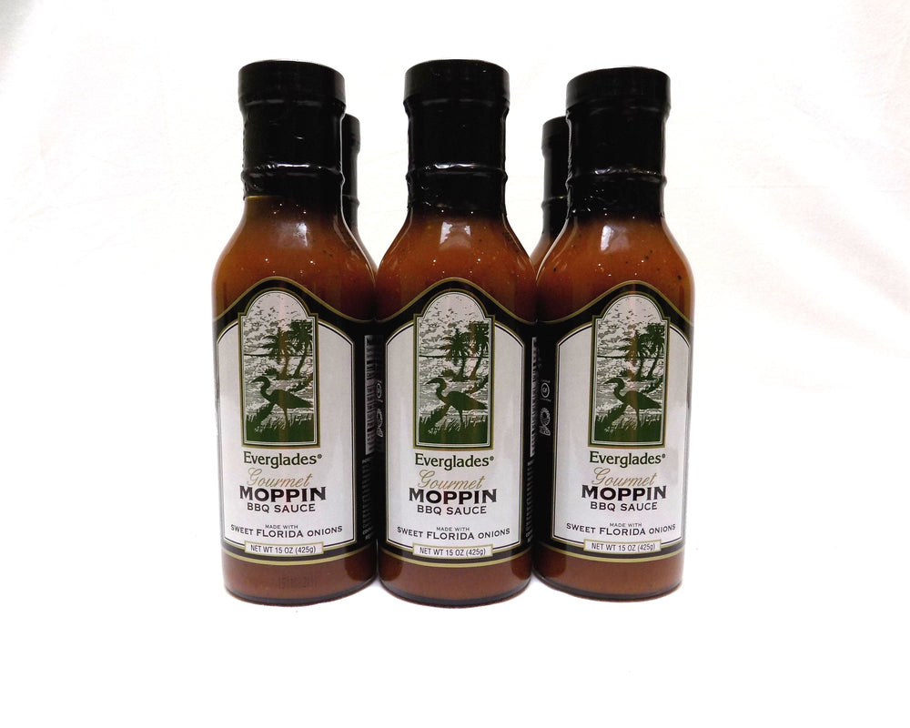 Everglades Moppin' BBQ Sauce Case of 6-15oz Bottles - Everglades Foods ...